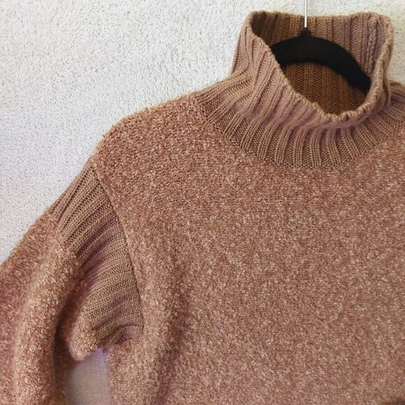 Moda International Pullover Womens Large Wool Blend Teddy Bear Chunky Sweater - Picture 2 of 9